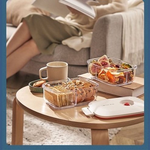 XIAOMI YOUPIN Circle Joy Electric Vacuum Fresh-keeping Box Set Vacuum Pump Antibacterial Preservation Portable Electric Food Vacuum Sealer. Type: Vacuum Sealers