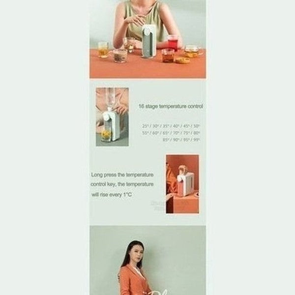 Xiaomi Mini Portable Water Dispenser High Temperature Resistance Desktop Cold Water Hot Water Mijia Home Drinking Machine. Kitchen & Dining: Kitchen Tools & Utensils.