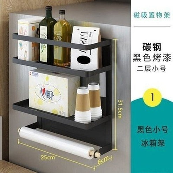 Fridge Side Storage Shelf