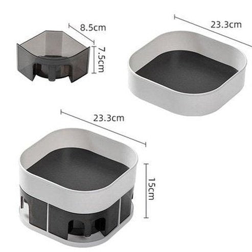 Spice Storage Box Kitchen Organizer Seasoning 360° Rotation Shelf Kitchen Seasoning Storage Box. Kitchen Tools & Utensils. Kitchen Organizers. Type: Spice Organizers.