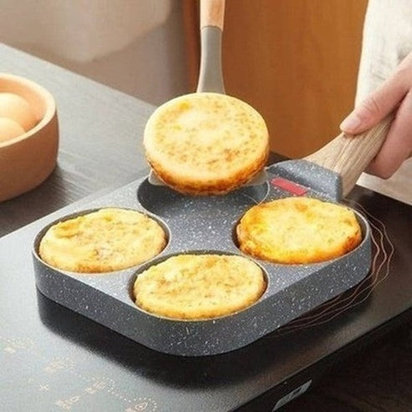 Four Holes Multifunction Egg Frying Pan