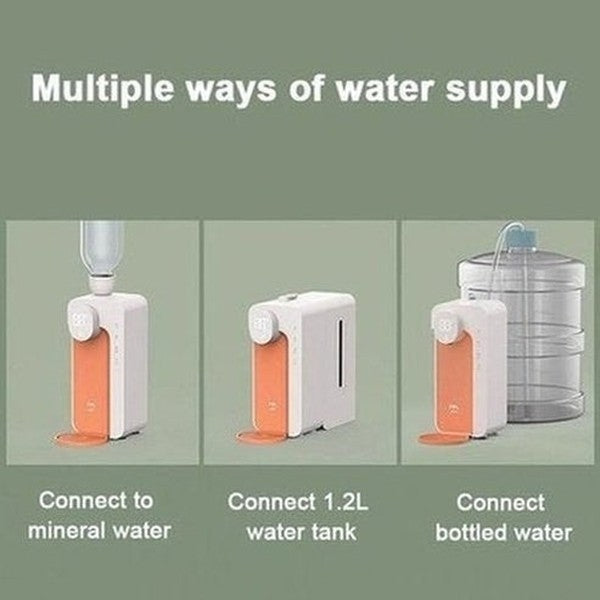 Xiaomi Mini Portable Water Dispenser High Temperature Resistance Desktop Cold Water Hot Water Mijia Home Drinking Machine. Kitchen & Dining: Kitchen Tools & Utensils.