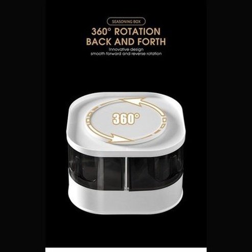 Spice Storage Box Kitchen Organizer Seasoning 360° Rotation Shelf Kitchen Seasoning Storage Box. Kitchen Tools & Utensils. Kitchen Organizers. Type: Spice Organizers.