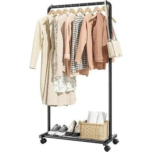 Heavy-Duty Metal Clothing Rack