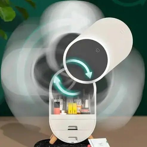 LED Desktop Makeup Organizer Box