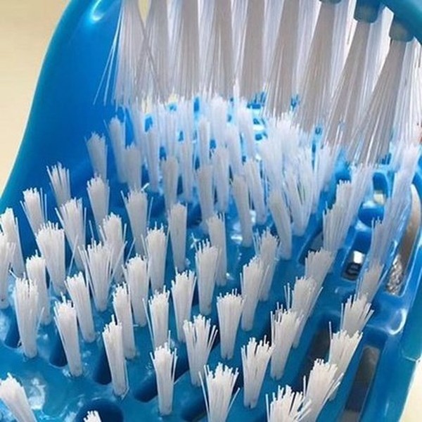 Shower Foot Scrubber Massager Cleaner Spa Exfoliating Washer Wash Slipper Tools Bathroom Bath Foot Brushes Remove Dead Skin. Type: Bathroom Accessories