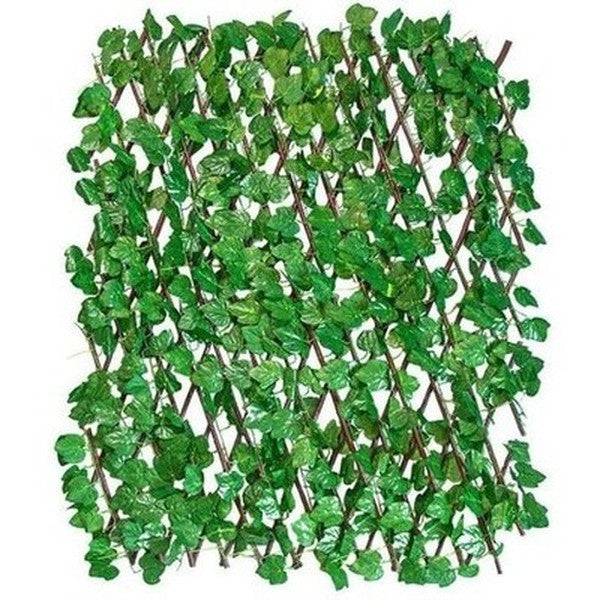 Simulation Fence Artificial Green Leaf Home Garden Decoration Wooden Telescopic Fence Climbing Frame Plants Ornament. Decor: Lawn Ornaments & Garden Sculptures