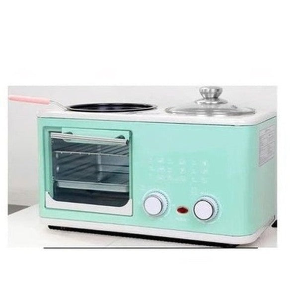 Household Electric 4 in 1 Breakfast Machine Mini Bread Toaster