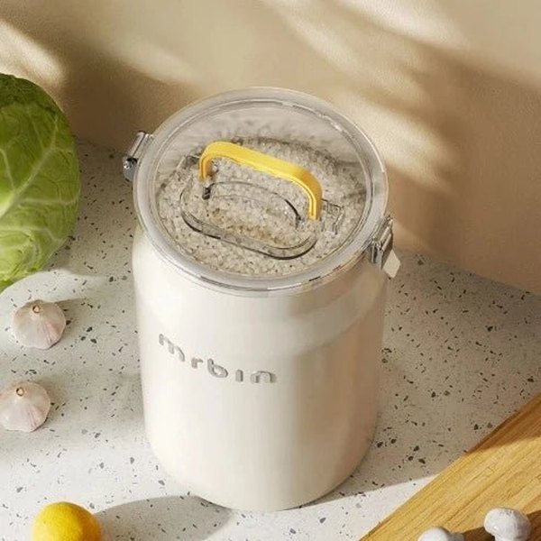 Insect Proof Stainless Steel Sealed Storage Rice Bucket