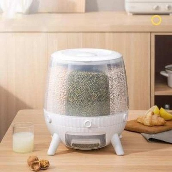 Insect-proof and moisture-proof rice storage dispenser
