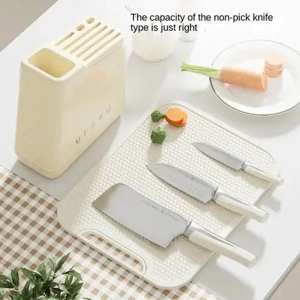 Integrated Knife and Chopstick Holder