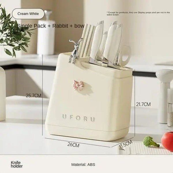 Integrated Knife and Chopstick Holder