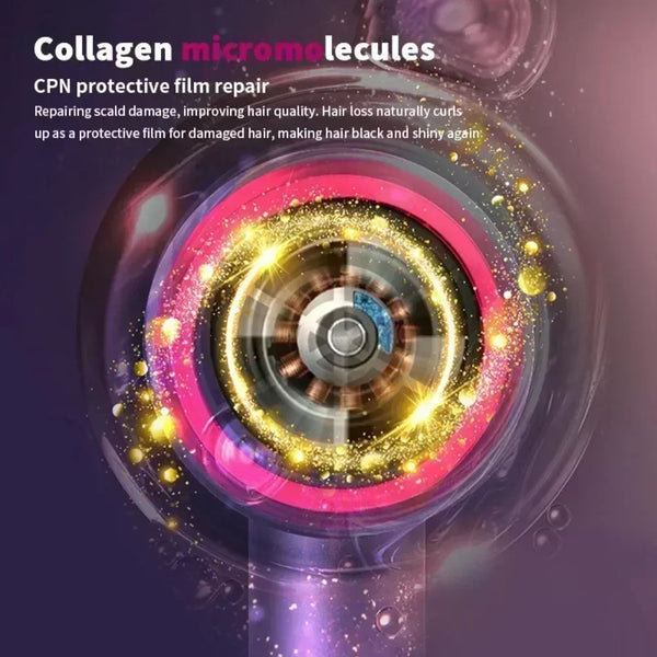 Ionic Hair Dryer with Hot and Cold Air Functionality, Lightweight 5 in 1 Professional Styling Tool