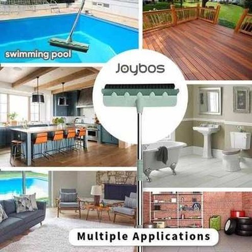 JOYBOS Floor Scrub Brush 2 In 1