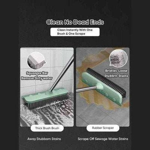 JOYBOS Floor Scrub Brush 2 In 1