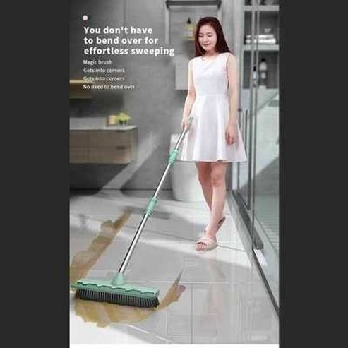 JOYBOS Floor Scrub Brush 2 In 1