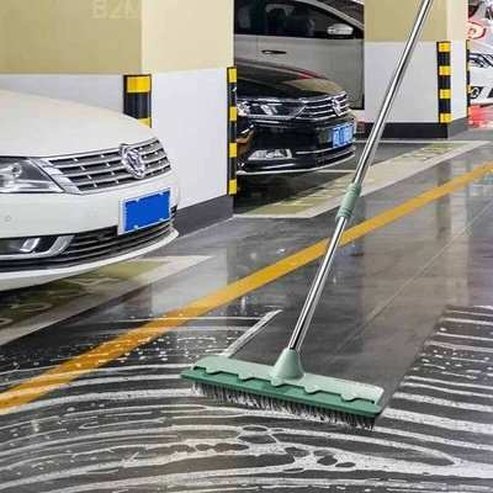 JOYBOS Floor Scrub Brush 2 In 1