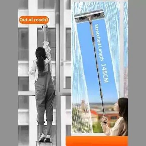 JOYBOS Glass Cleaning Artifact Telescopic Rod