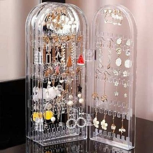 Jewelry Display Holds Foldable Earrings Ear Stud Holder