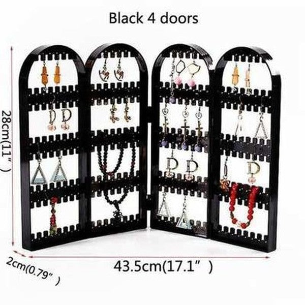 Jewelry Display Holds Foldable Earrings Ear Stud Holder