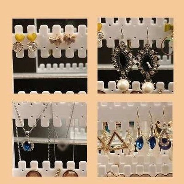 Jewelry Display Holds Foldable Earrings Ear Stud Holder