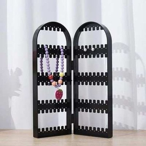 Jewelry Display Holds Foldable Earrings Ear Stud Holder