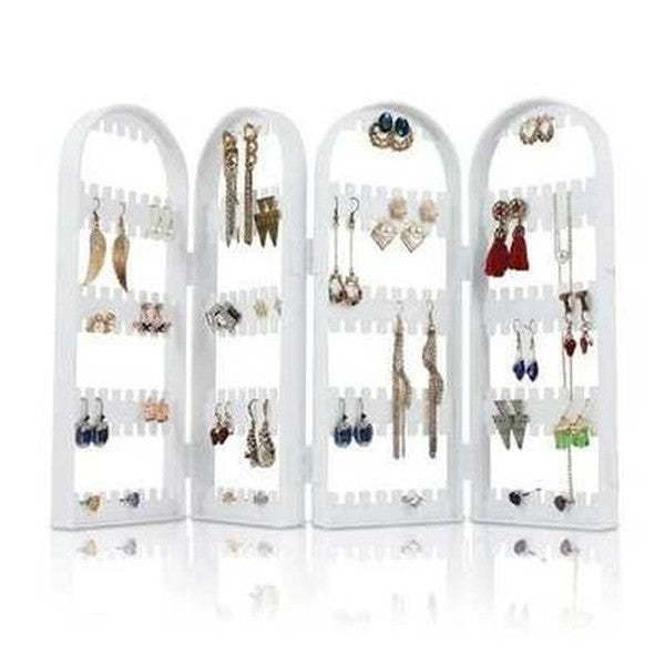 Jewelry Display Holds Foldable Earrings Ear Stud Holder