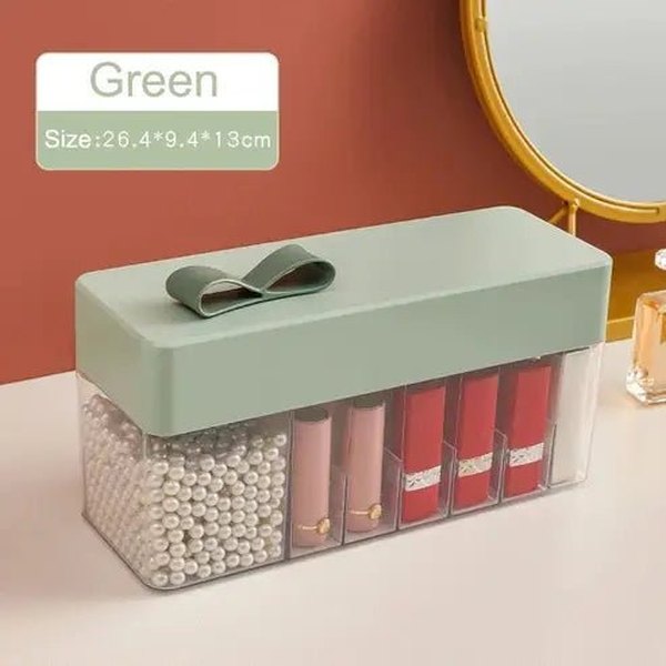 Jewelry Storage Box with Mirror