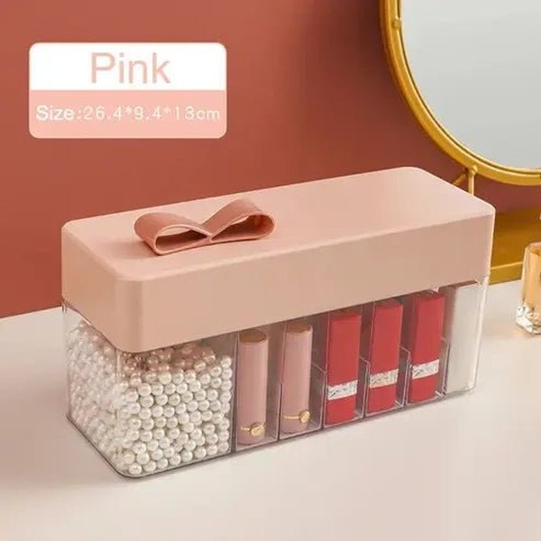 Jewelry Storage Box with Mirror