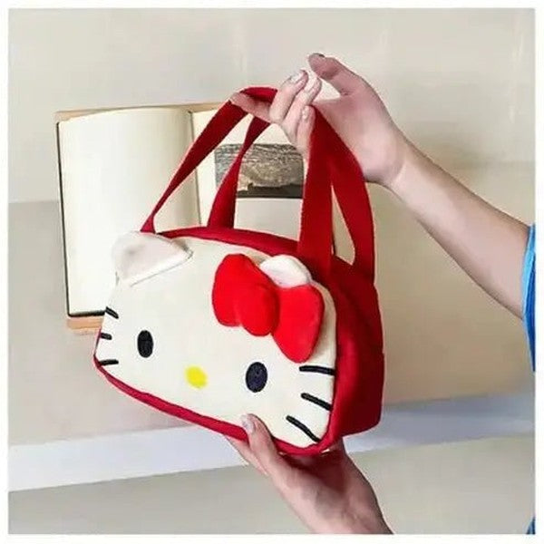 Kawaii Hello Kitty and My Melody Canvas Bag