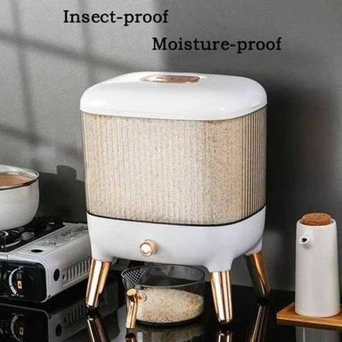 Kitchen 10Kg Sealed Food Storage Container With Lid