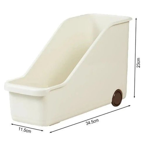 Kitchen Cabinet Organizer with Rollers: U-Shaped Design for Efficiency