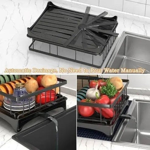 Kitchen Counter Dish Drainer Set