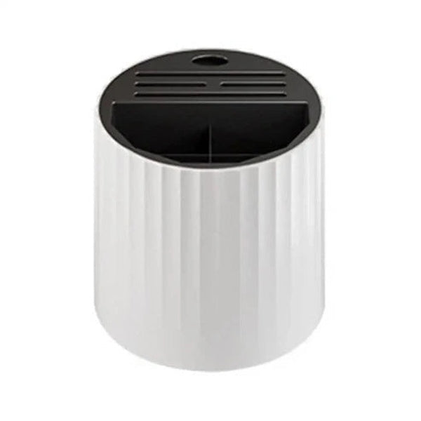 Kitchen Knife Block Organizer: Rotating, Draining Design