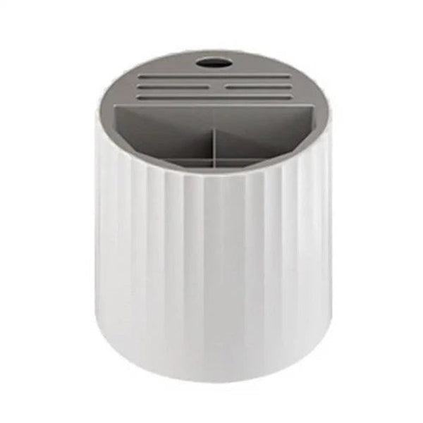 Kitchen Knife Block Organizer: Rotating, Draining Design