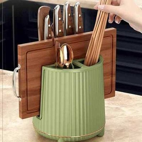 Kitchen Rotary Knife Rack Floor-mounted