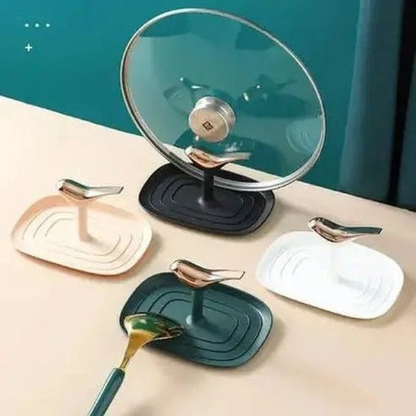 Kitchen Utensil Organizer and Spoon Pot Lid Holder