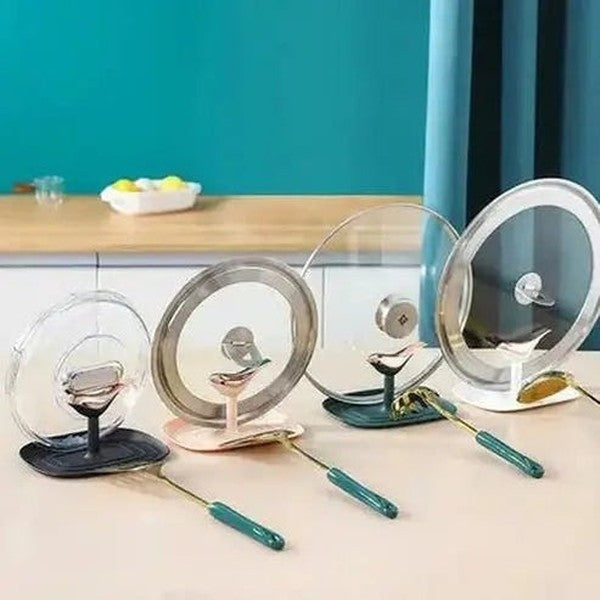 Kitchen Utensil Organizer and Spoon Pot Lid Holder