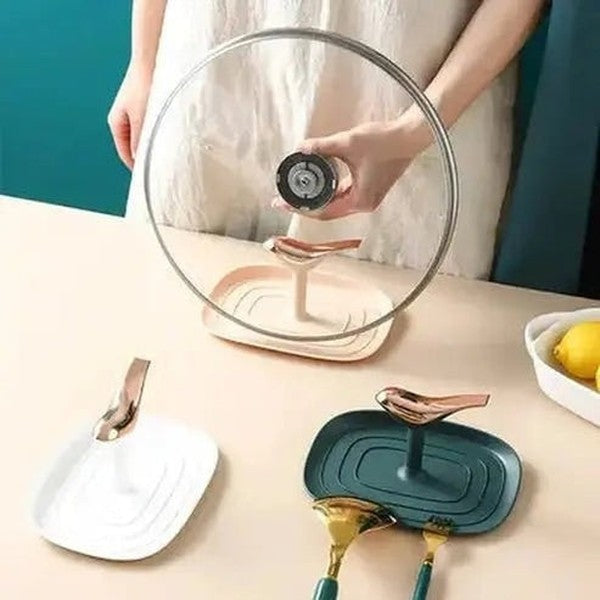 Kitchen Utensil Organizer and Spoon Pot Lid Holder