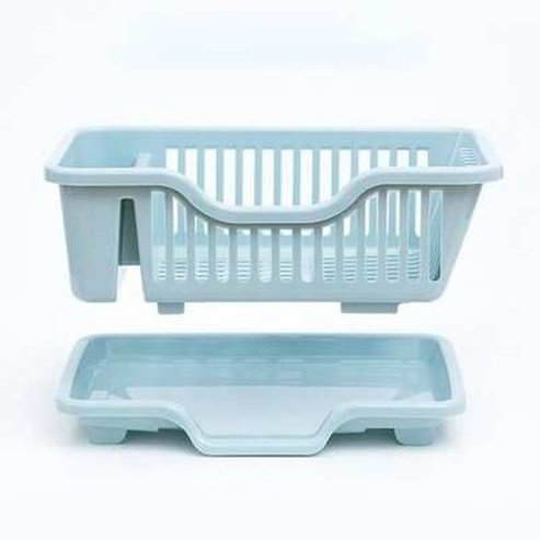 Kitchen Utensils Drainer Rack with Drain Board