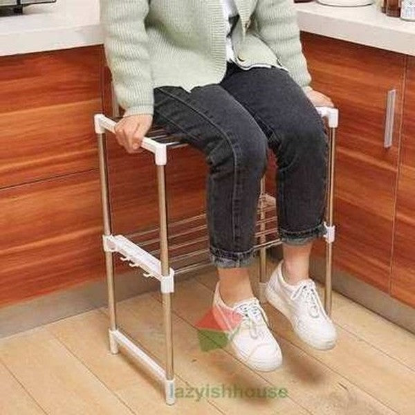 Kitchen organizer and storage rack