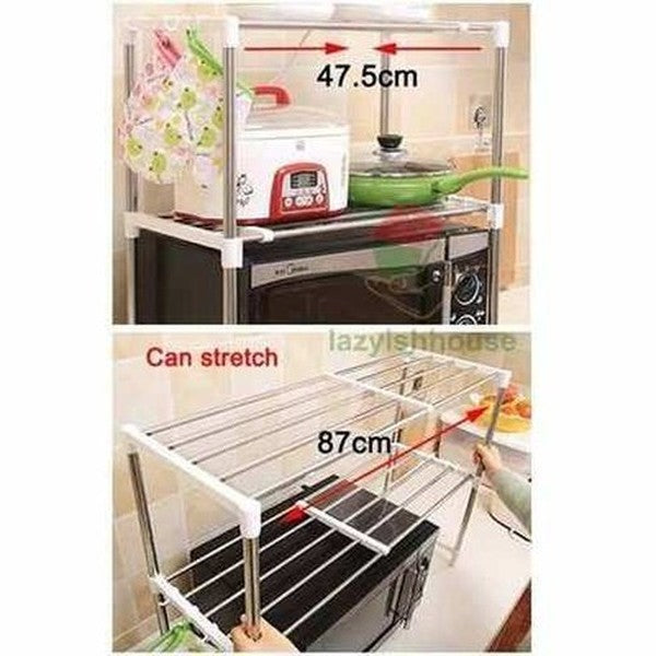 Kitchen organizer and storage rack