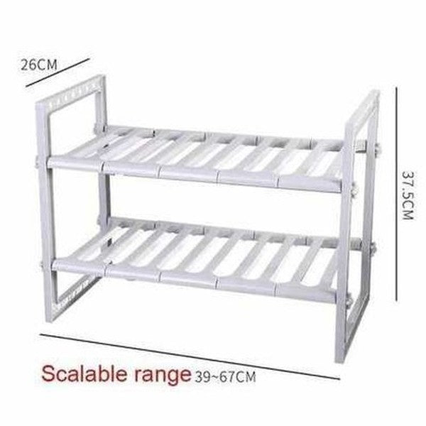 Kitchen organizer and storage rack
