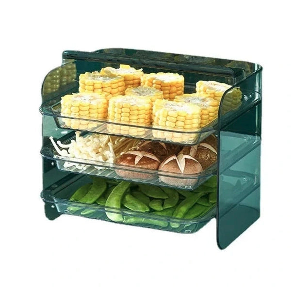 Kitchen Hot Pot Preparation Plate Special Dish Plate Large Capacity Storage Artifact