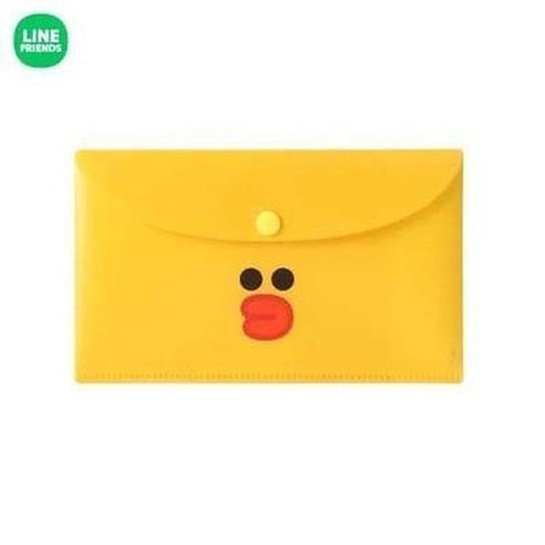 LINE FRIENDS Brown Bear Cartoon Pocket Box Organizer