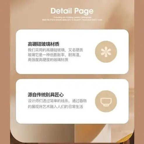 LINE FRIENDS Kawaii Anime Brown Glass Straw Cup