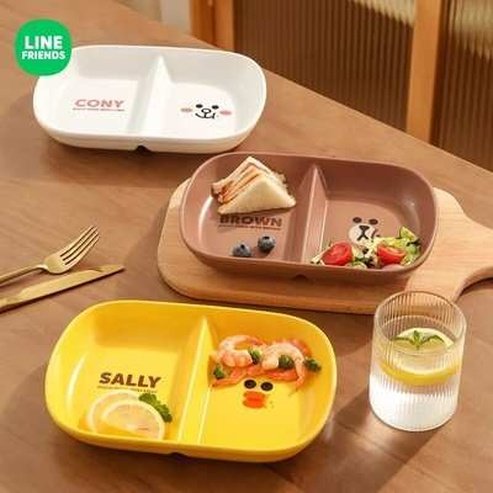 LINE FRIENDS Kawaii Fruit Dividing Plate
