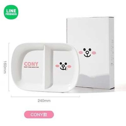 LINE FRIENDS Kawaii Fruit Dividing Plate