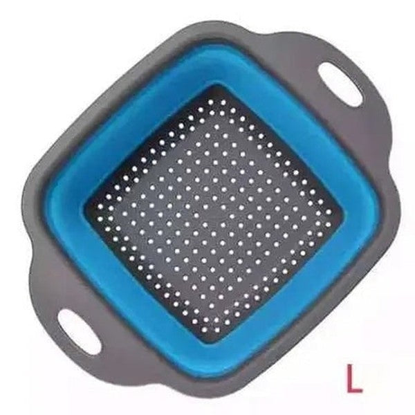 LMETJMA Square Collapsible Colander