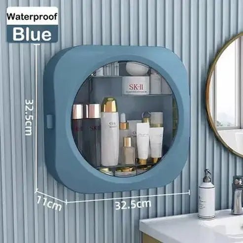 Large Capacity Wall-mounted Cosmetics Organizer Container